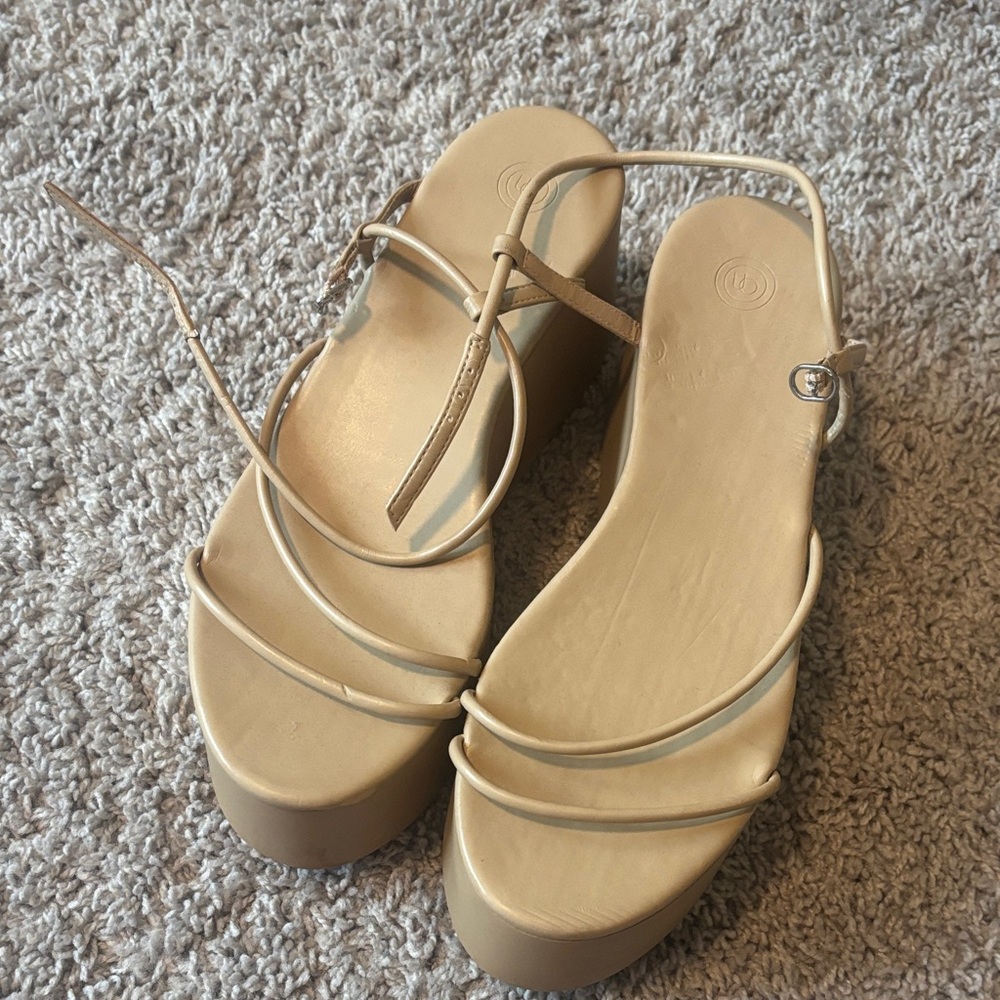 Urban outfitters platform sandals